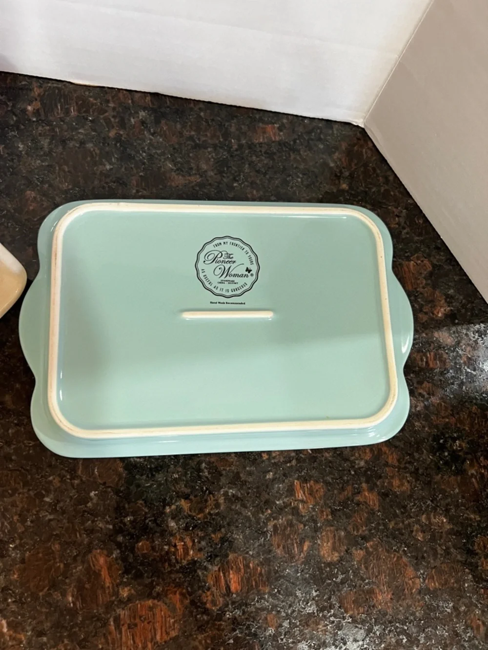 The Pioneer Women Sweet Romance Ceramic Double Stick Butter Dish Floral Ceramic